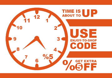 Use coupon code ENJOY-TO-SHOP and get an extra %5 off when add to the cart now!