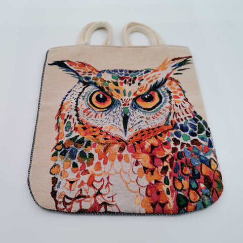 Gobelin Tapestry Shoulder Bag|Cute Animals Print Bag|Gift Handbag For Women|Woven Tapestry Fabric|Belgium Tapestry Bag|Cat Lover Gift