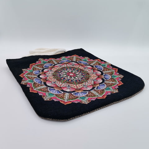 Gobelin Tapestry Shoulder Bag|Tile Pattern Gift Handbag For Women|Woven Tapestry Fabric|Vintage Style Tote Bag|Weekender Handmade Purse