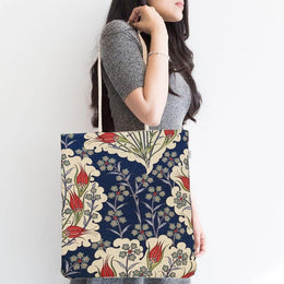 Gobelin Tapestry Shoulder Bag|Women Tote Bag|Gift Handbag For Women|Woven Tapestry Fabric|Belgian Tapestry Carpet Bag|Handmade Business Bag
