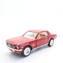 1964 1/2 Ford Mustang|Scale 1:36 Diecast Vintage Car|Classic Model Car|Collectible Metal Red Car for Collectors|Gift for Dad|Toy for Boys