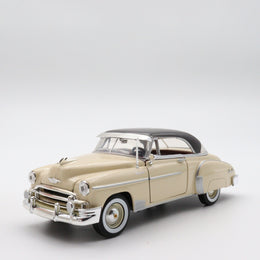 1950 Chevrolet Belair|Scale 1/24 Beige Diecast Car|Vintage Model Old Car for Collectors|Classic Metal Car for Collection|Fathers Day Gift