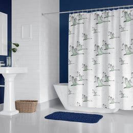 Swan Shower Curtain
