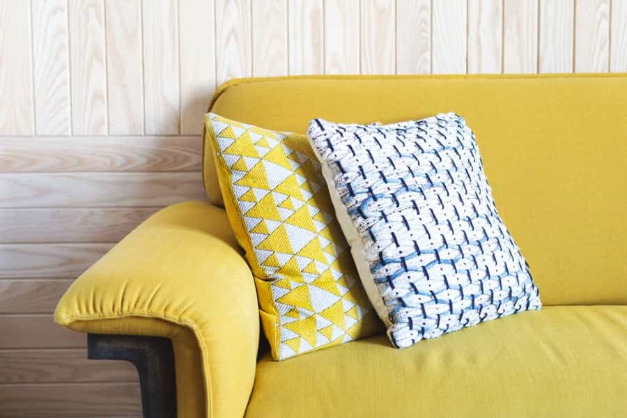 Brighten the corners with abstract and geometric pillows