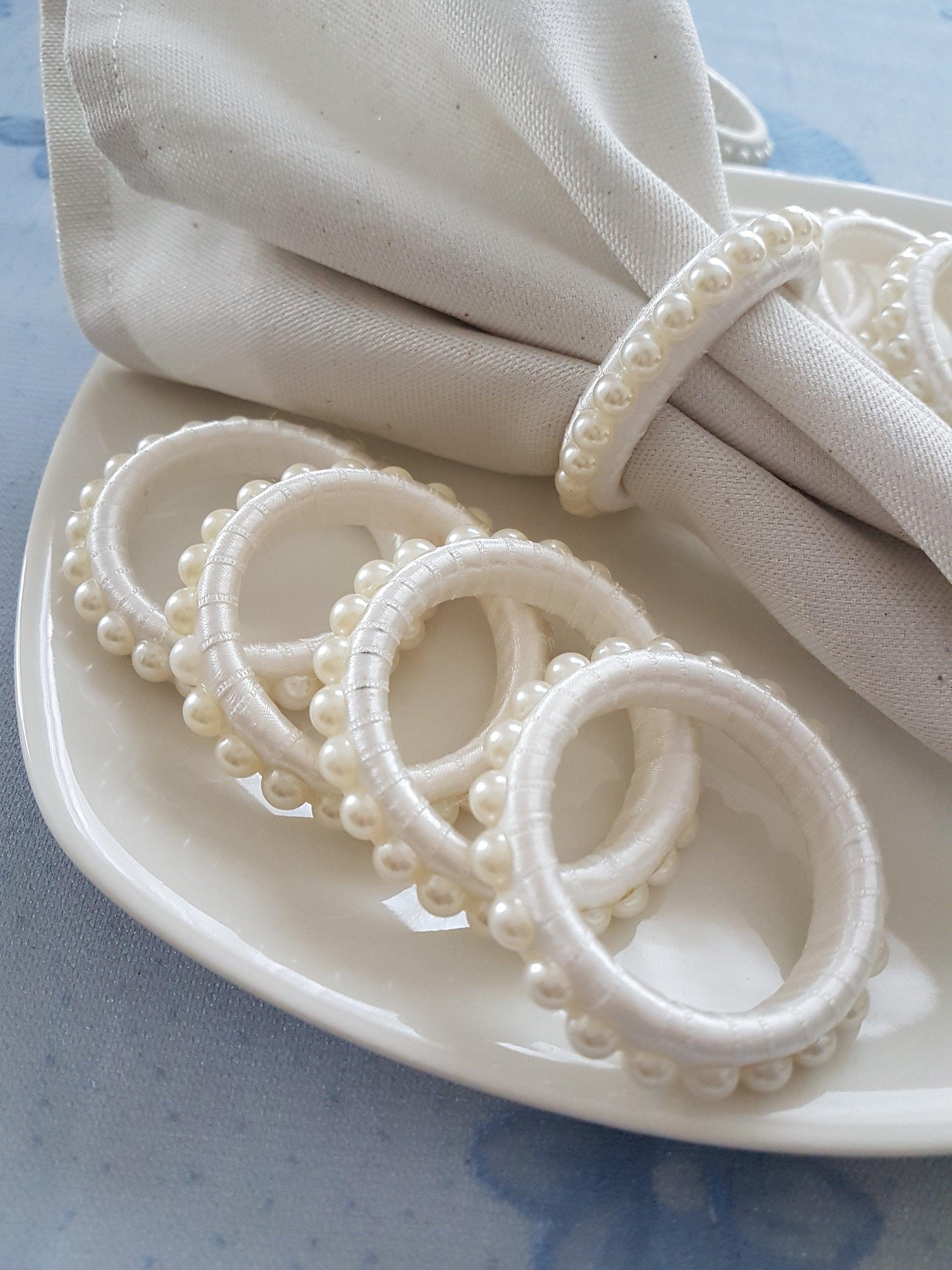 Pearl Napkin Ring Akasia