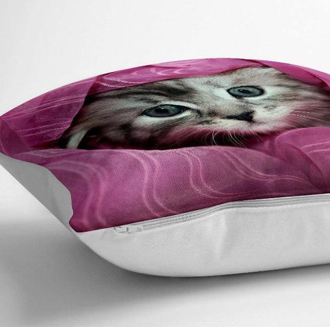 Cute Cats Floor Pillow Cover|Floor Cushion Case|Colorful Cute Cats |Floor Cushion Cover|Digital Print Floor Cushion|Cat Love Pillow Case
