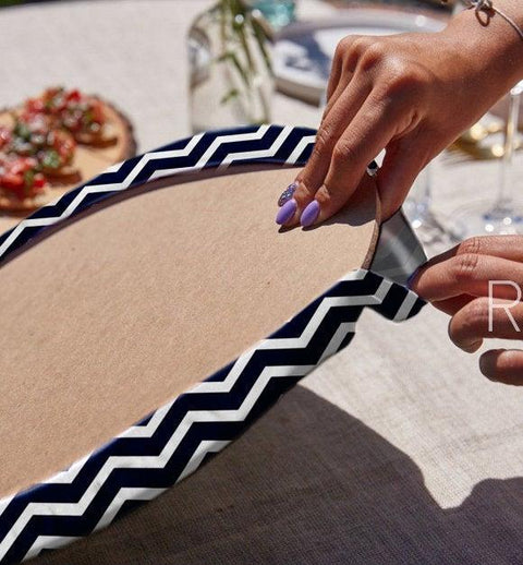 Nautical Placemat & Table Runner|Beach House Table Top|Set of 2 Coastal Supla Table Mat|Round American Service Dining Underplate and Coaster