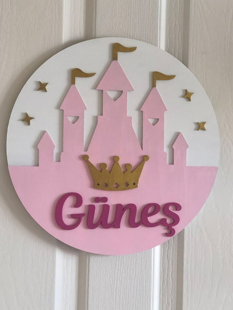 Personalized Kids Door Name Sign|Kids Wall Decor|Kids Room Door Decor|Door Wall Name Sign|Wooden Nursery Decor|Baby Shower Gift|New Mom Gift