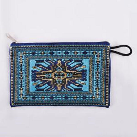 Coin Purse With Zipper|Zip Money Purse|Handmade Small Coin Pouch|Small Carpet Bag|Woven Ethnic Pouch|Kilim Coin Purse|Hippie Gifts For Her