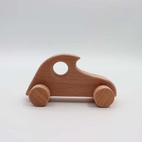 Wooden Car and Motorcycle Toy Set|Charming Wood Car-Motorbike Toy Bundle|Natural Wood Toy For Toddlers|Baby Shower Gift|Wood Nursery Decor