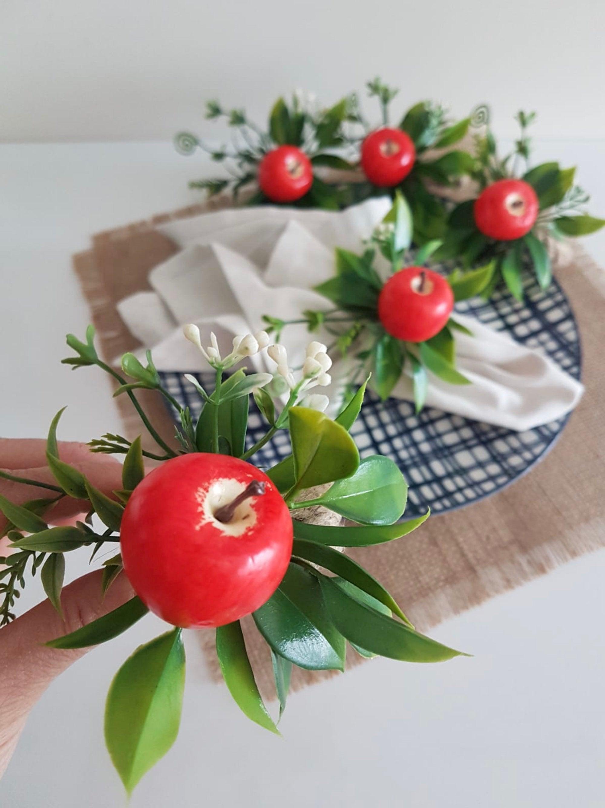Apple Napkin Ring, Pearl Napkin Ring, Serviette Napkin Ring – Akasia