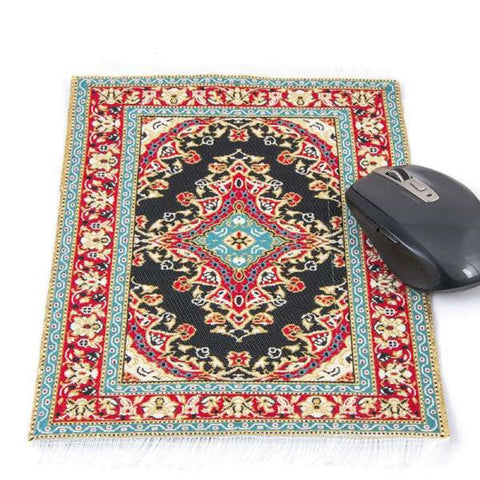 Mouse Pad with Anti Slip Backside|Woven Rectangule Mouse Mat|Rug Designed Computer Mouse Pad|Large Gaming Mouse Pad|Office Desk Accesories