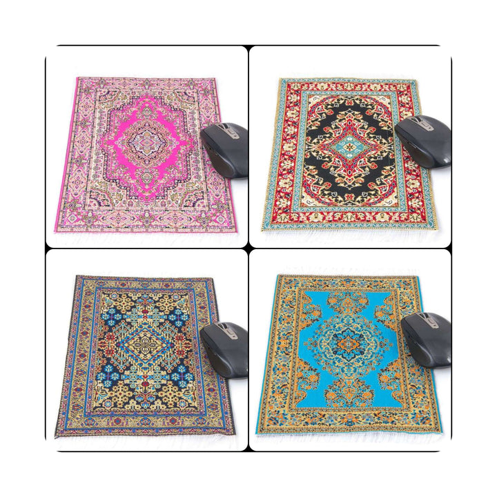 Mouse Pad with Anti Slip Backside|Woven Rectangule Mouse Mat|Rug Designed Computer Mouse Pad|Large Gaming Mouse Pad|Office Desk Accesories