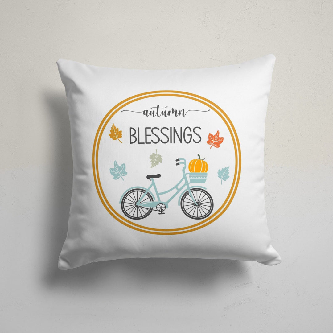 Thanksgiving Pillow Cover|Fall Trend Cushion Case|Autumn Throw Pillow|Happy Thanksgiving Cushion|Housewarming Blessing Themed Pillowtop