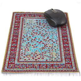 Mouse Pad with Anti Slip Backside|Woven Laptop Mouse Mat|Rug Designed Computer Mouse Pad|Large Gaming Mouse Pad|Kilim Office Table Decor