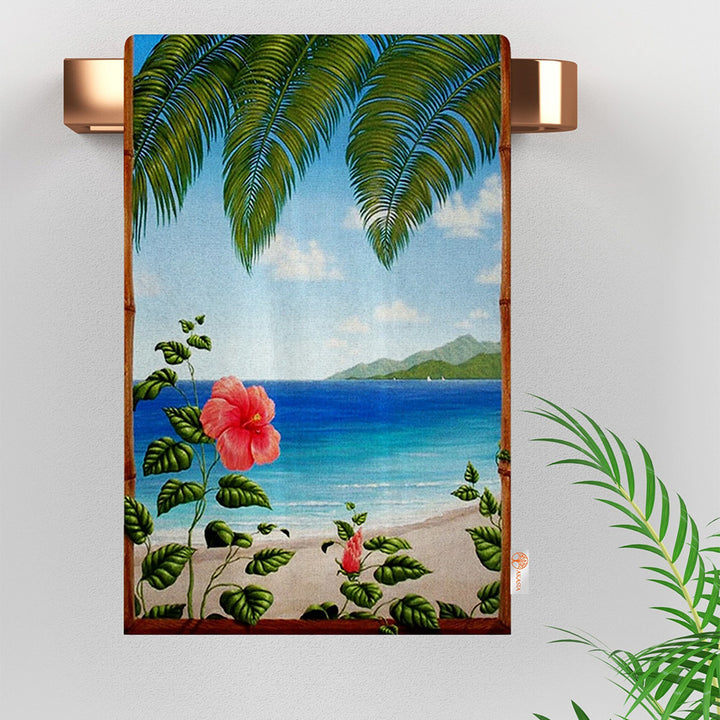 Summer Trend Towel|Fish Print Dishcloth|Floral Tea Towel|Pineapple Dish Cloth|Flamingo Hand Towel|Kitchen Gift For Her|Eco-Friendly Rag