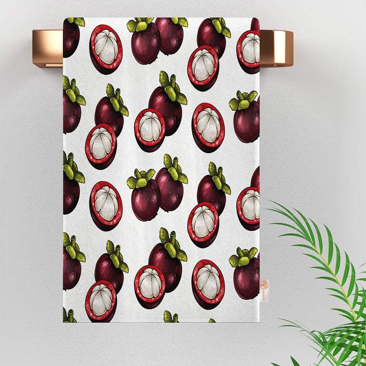 Fruit Kitchen Towel|Coconut Dish Towel|Watermelon Tea Towel|Berry Hand Towel|Summer Trend Dishcloth|Soft Cleaning Cloth|Cost-Effective Rag