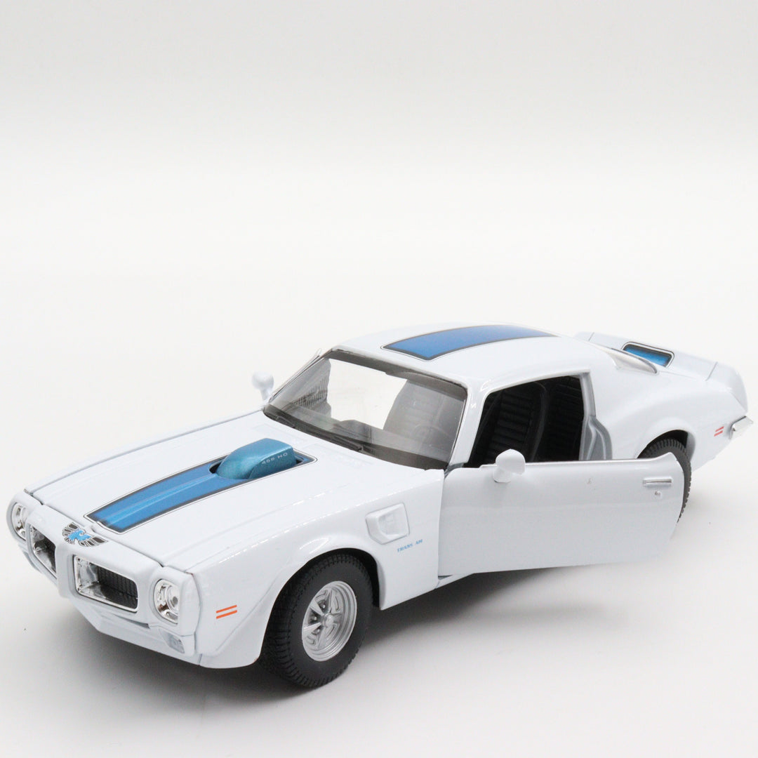 1970 Pontiac Firebird|Scale 1/24 Vintage Diecast for Collectors|Classic Model Car|Collectible Metal Car|Old White Car|Nostalgic Gift for Dad