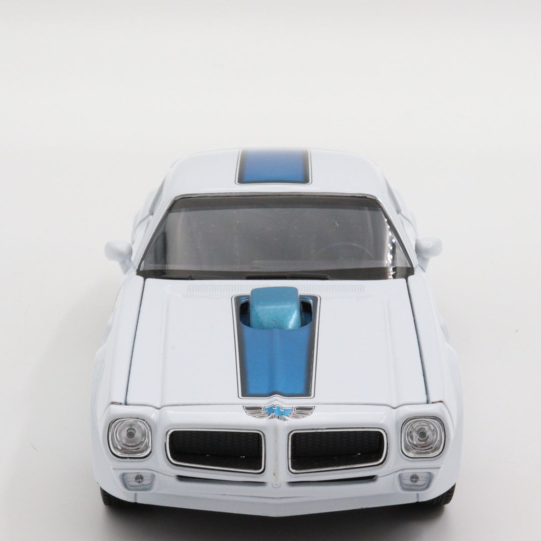 1970 Pontiac Firebird|Scale 1/24 Vintage Diecast for Collectors|Classic Model Car|Collectible Metal Car|Old White Car|Nostalgic Gift for Dad