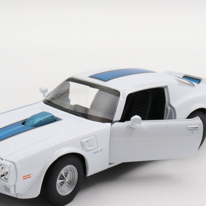 1970 Pontiac Firebird|Scale 1/24 Vintage Diecast for Collectors|Classic Model Car|Collectible Metal Car|Old White Car|Nostalgic Gift for Dad