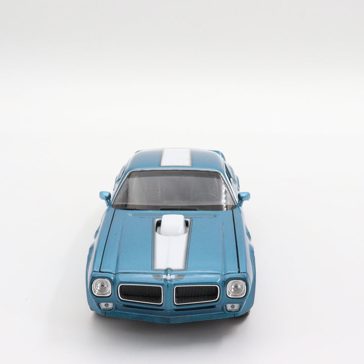 1970 Pontiac Firebird|Scale 1/24 Diecast for Collectors|Classic Vintage Model Car|Collectible Metal Car|Old Blue Car|Birthday Gift for Dad