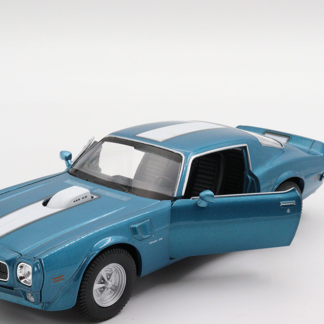 1970 Pontiac Firebird|Scale 1/24 Diecast for Collectors|Classic Vintage Model Car|Collectible Metal Car|Old Blue Car|Birthday Gift for Dad
