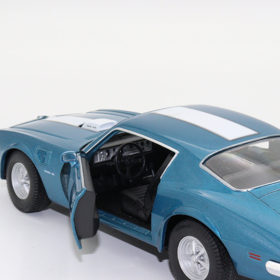 1970 Pontiac Firebird|Scale 1/24 Diecast for Collectors|Classic Vintage Model Car|Collectible Metal Car|Old Blue Car|Birthday Gift for Dad