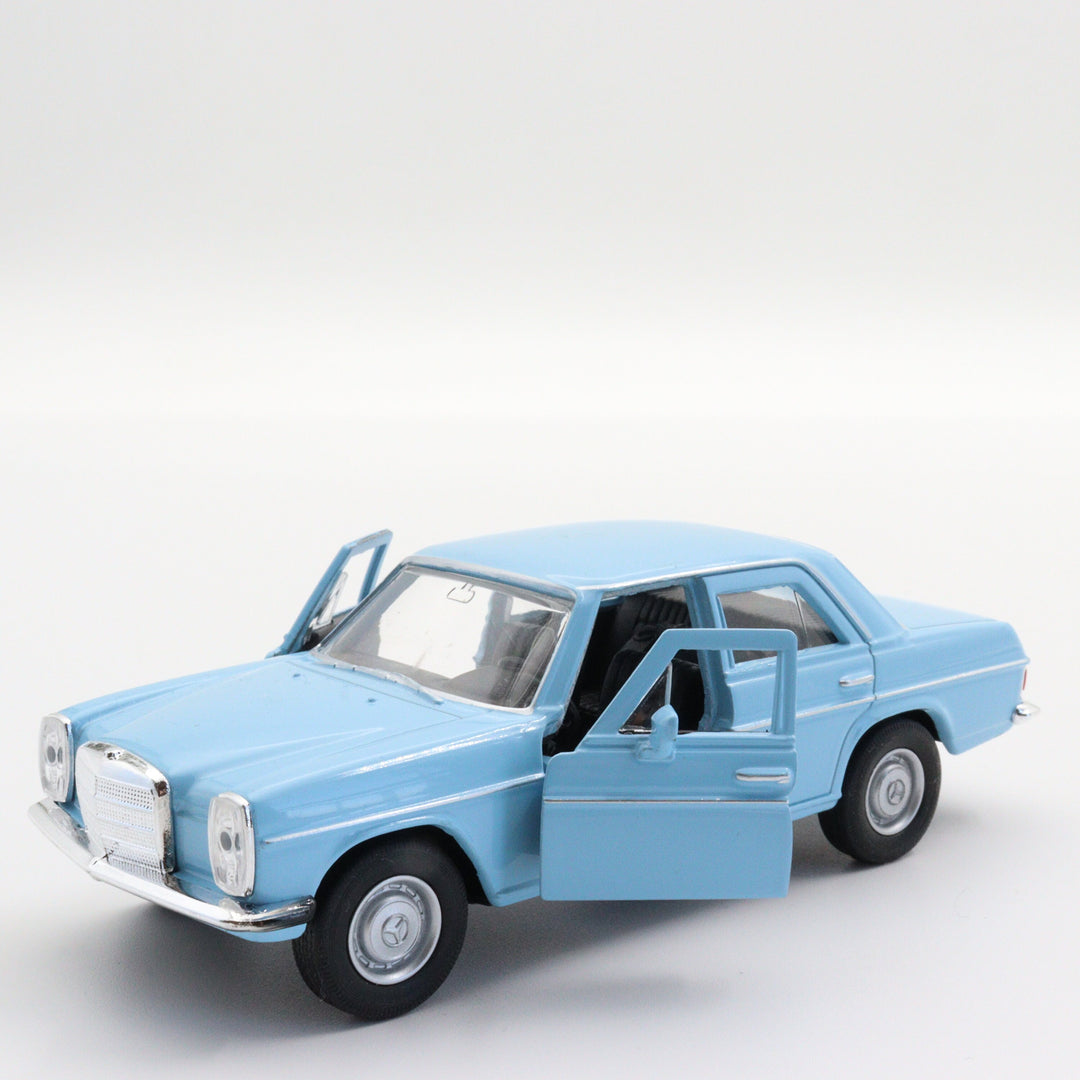 Mercedes Benz 220 Model Car|Scale 1:36 Diecast Car|Classic Vintage Car|Pull Back Car Toy for Boys|Collectible Metal Blue Car|Gift for Him