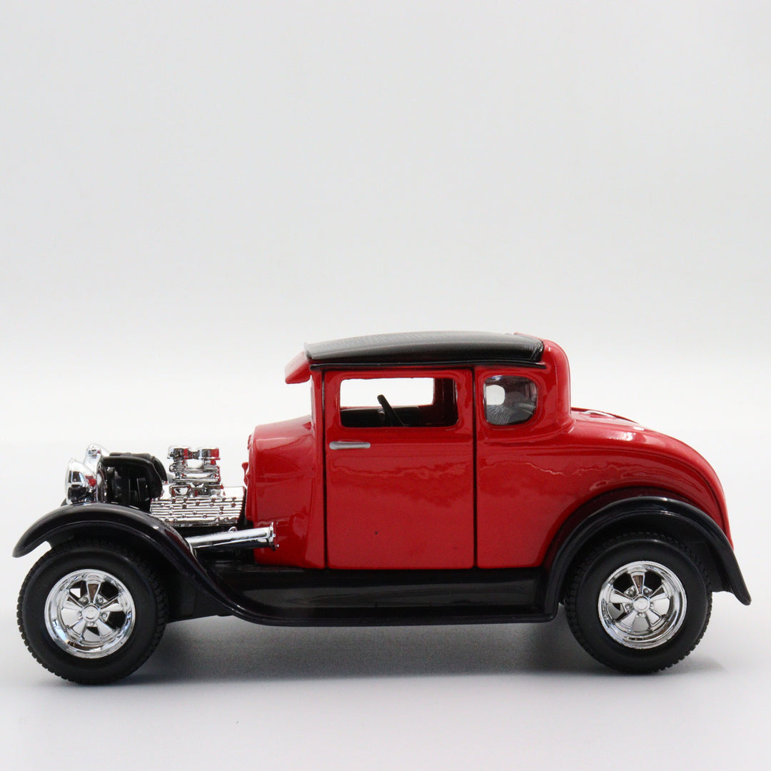 1929 Ford Model A Maisto Car|Scale 1:24 Diecast Car|Classic Vintage Car Gift for Dad|Metal Black and Red Car for Collectors|Home Decor Item