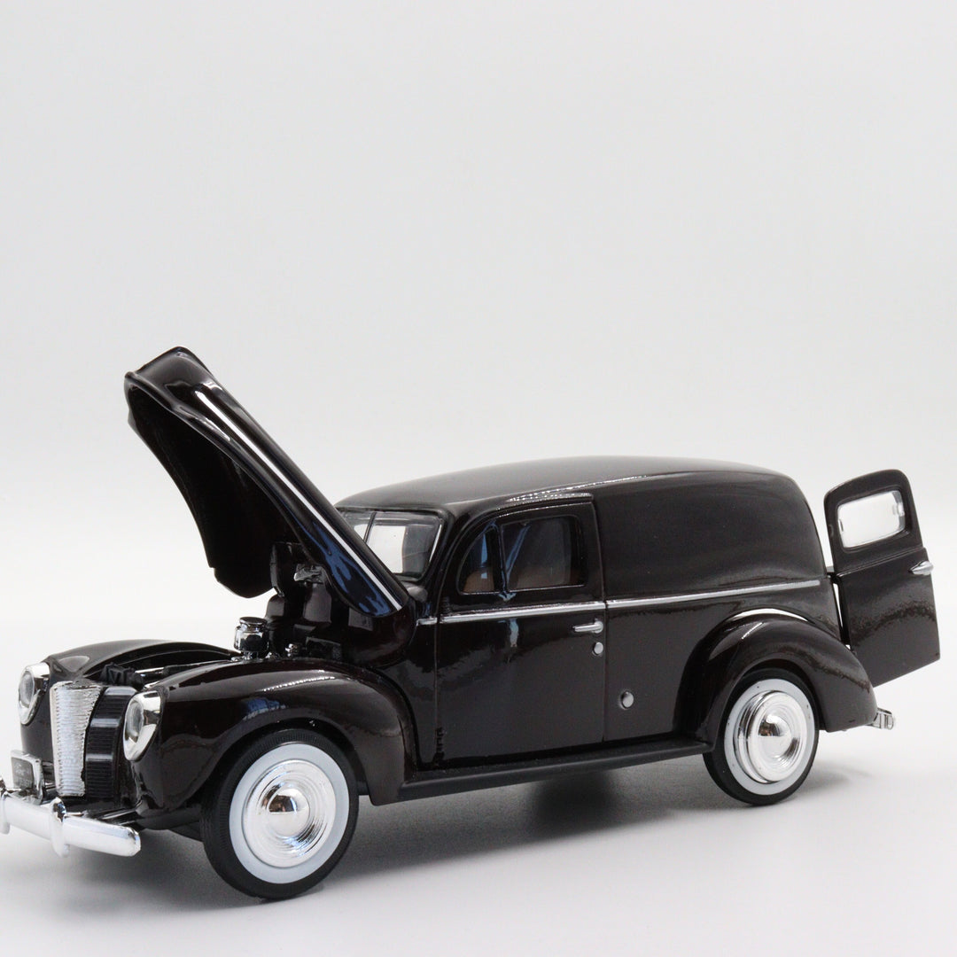 1970 Ford Sedan Delivery|Scale 1:24 Diecast Model Car|Classic Vintage Car|Collectible Metal Black Car for Collectors|Nostalgic Gift for Dad