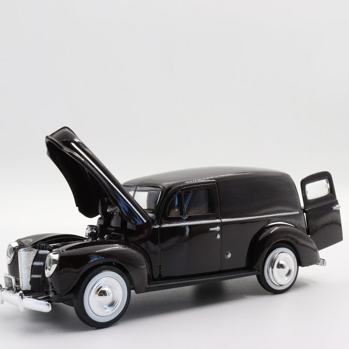 1970 Ford Sedan Delivery|Scale 1:24 Diecast Model Car|Classic Vintage Car|Collectible Metal Black Car for Collectors|Nostalgic Gift for Dad