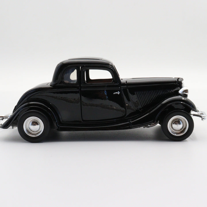 1932 Ford Coupe|Scale 1:24 Diecast Vintage Model Car|Classic Old Car|Collectible Metal Black Car for Collectors|Nostalgic Gift for Grandad