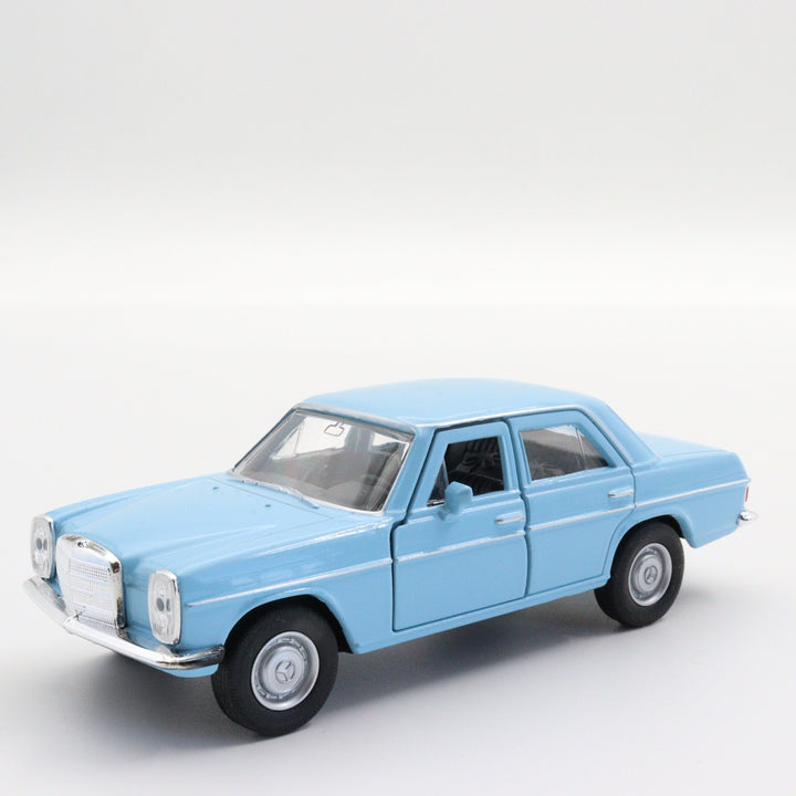 Mercedes Benz 220 Model Car|Scale 1:36 Diecast Car|Classic Vintage Car|Pull Back Car Toy for Boys|Collectible Metal Blue Car|Gift for Him