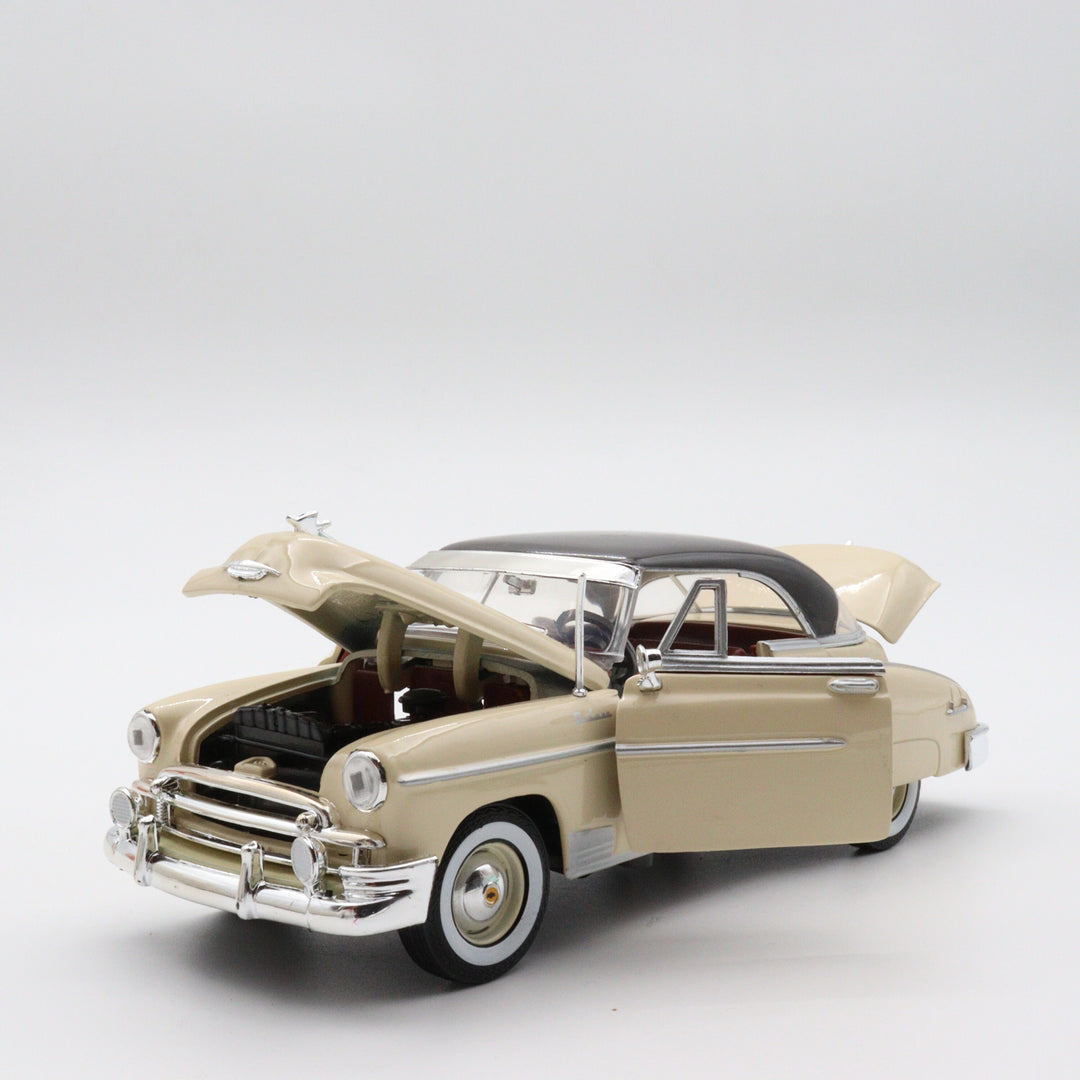 1950 Chevrolet Belair|Scale 1/24 Beige Diecast Car|Vintage Model Old Car for Collectors|Classic Metal Car for Collection|Fathers Day Gift