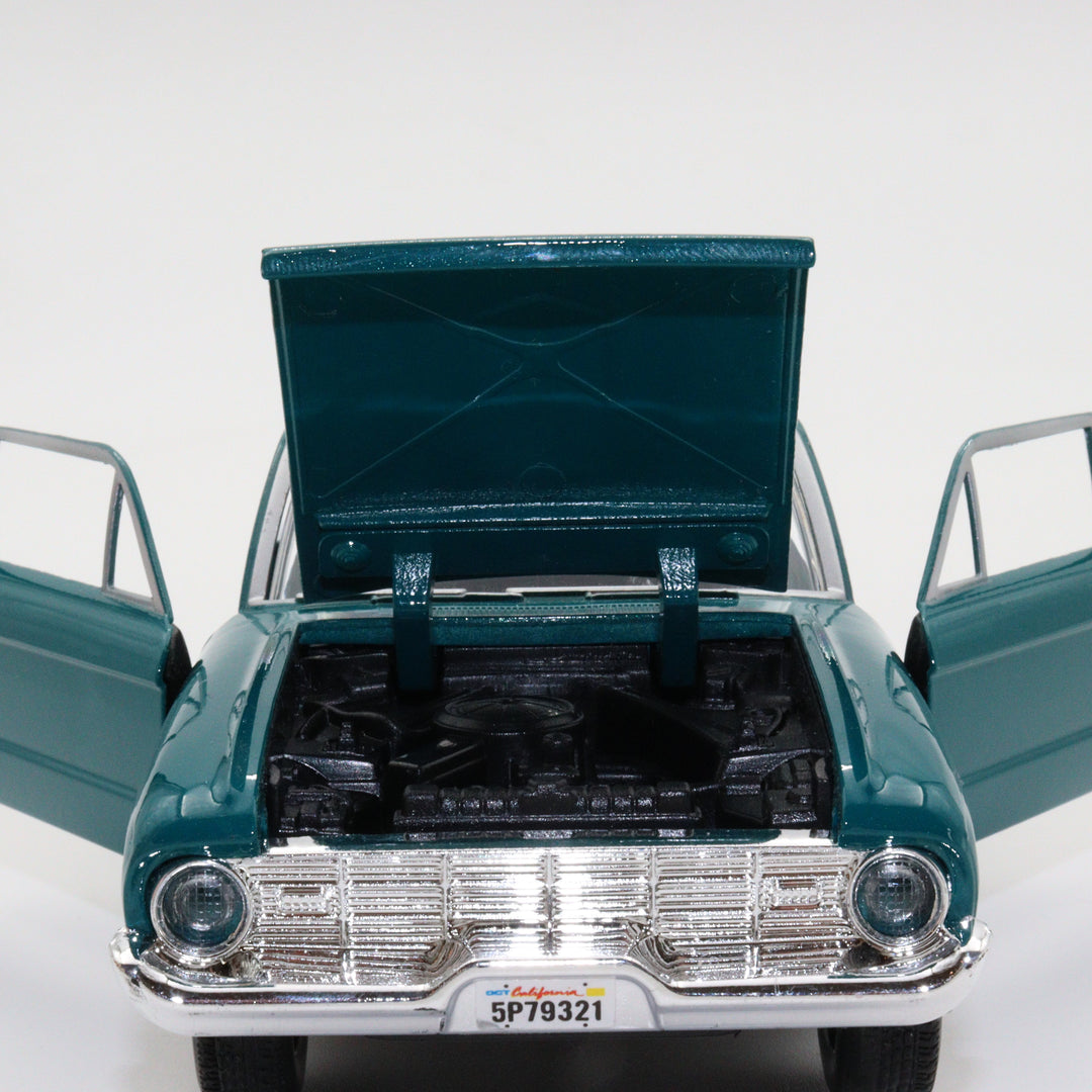 Motormax 1960 Ford Ranchero|Scale 1/24 Green Diecast Car|Vintage Pickup Model Car for Collectors|Classic Metal Collection Car|Gift for Dad