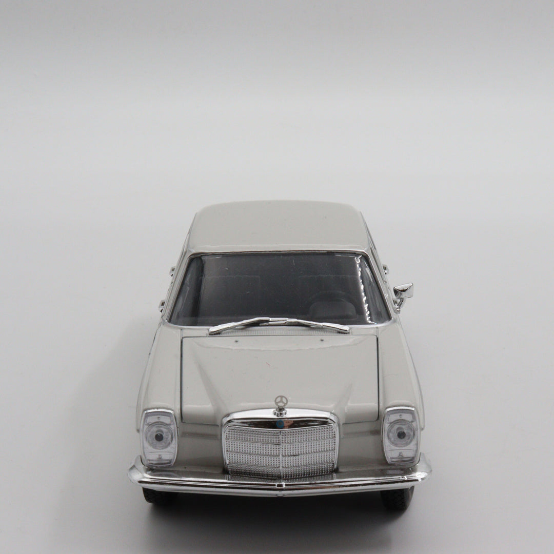 Welly Mercedes Benz 220 Model Car|Vintage Model Collectible Car|Old Classic White Metal Model Toy|Scale 1/24 Diecast Car Collection for Men