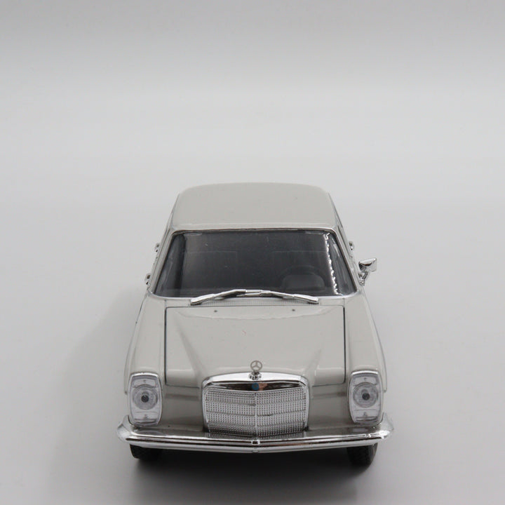 Welly Mercedes Benz 220 Model Car|Vintage Model Collectible Car|Old Classic White Metal Model Toy|Scale 1/24 Diecast Car Collection for Men