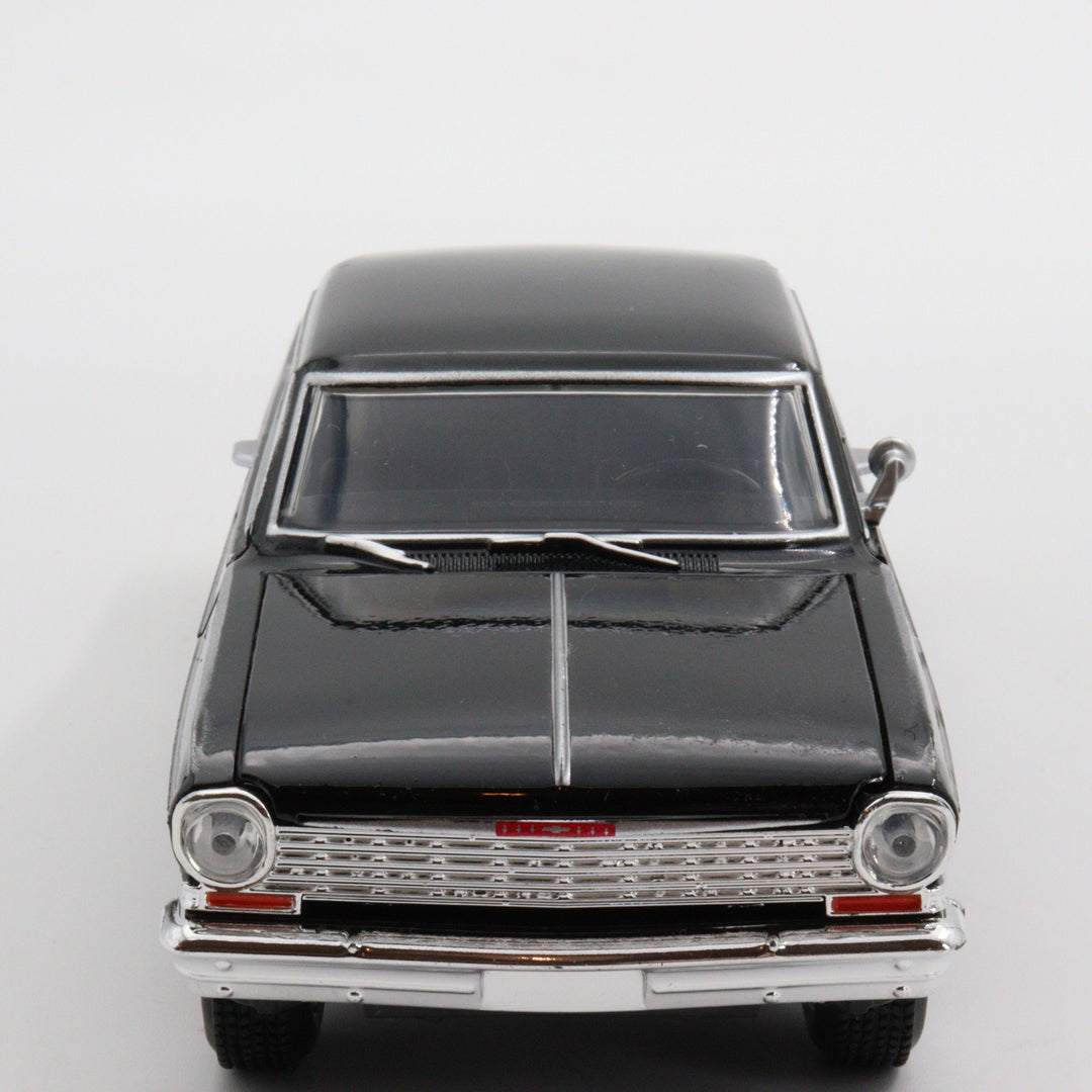 NewRay Chevy Nova SS 1964|Vintage Diecast for Collectors|Old Classic Metal Model Car|Black Toy Car for Dad|Scale 1/24 Diecast Car Collection
