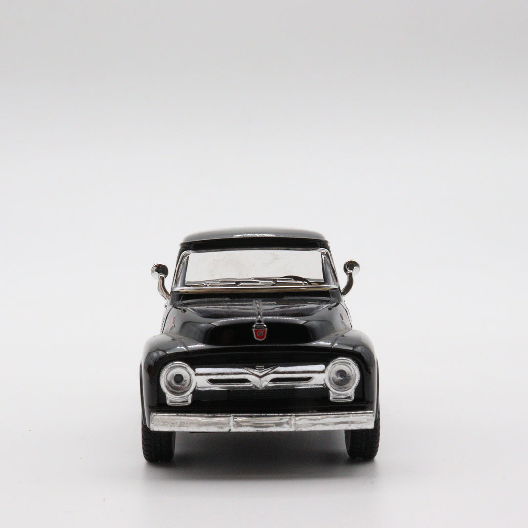 1956 Ford F-100 Pickup Model Car|Scale 1/38 Diecast Car|Vintage Model Black Car for Collectors|Classic Metal Collection Car|Fathers Day Gift