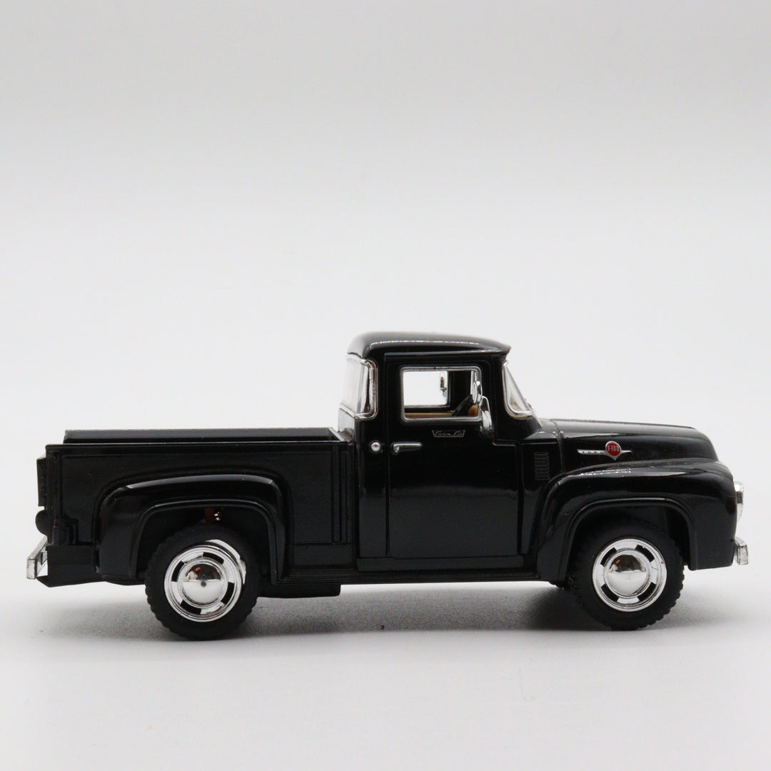 1956 Ford F-100 Pickup Model Car|Scale 1/38 Diecast Car|Vintage Model Black Car for Collectors|Classic Metal Collection Car|Fathers Day Gift