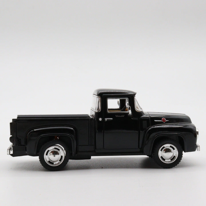 1956 Ford F-100 Pickup Model Car|Scale 1/38 Diecast Car|Vintage Model Black Car for Collectors|Classic Metal Collection Car|Fathers Day Gift