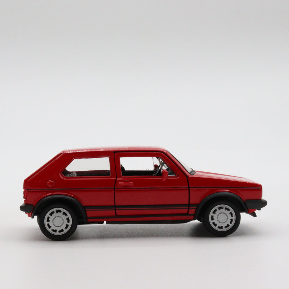 Volkswagen Golf I GTI|Red Diecast Car|Vintage Model Pull Back Car for Collectors|Classic Metal Collection Car for Father|Nostalgic Gift