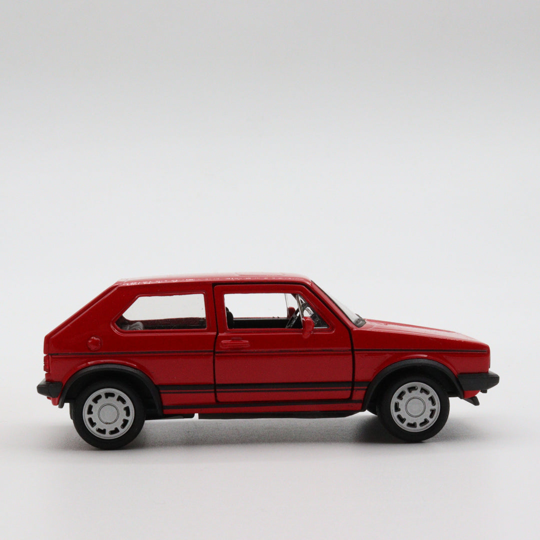 Volkswagen Golf I GTI|Red Diecast Car|Vintage Model Pull Back Car for Collectors|Classic Metal Collection Car for Father|Nostalgic Gift