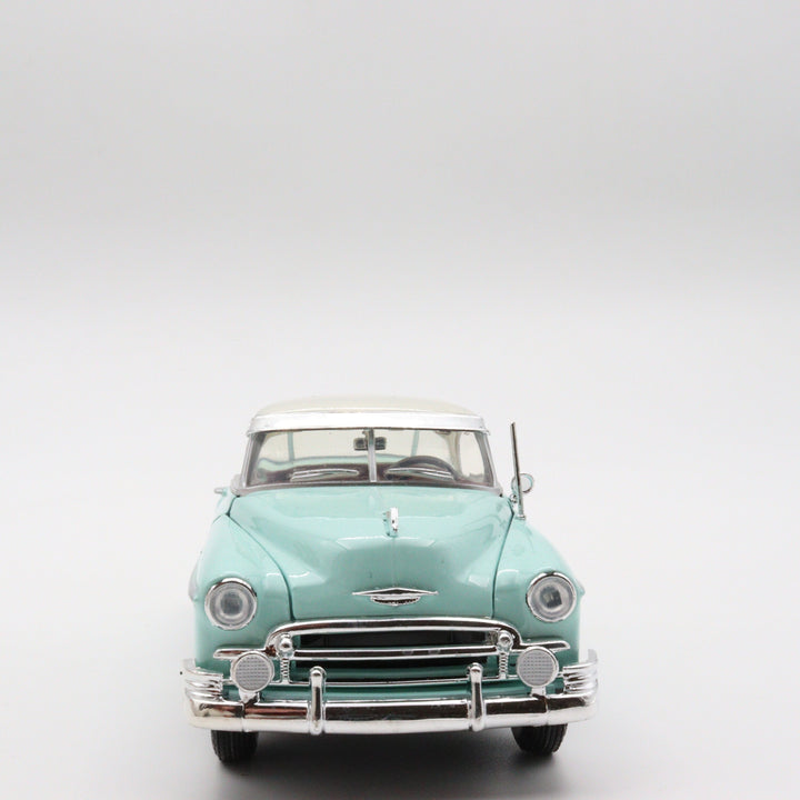1950 Chevrolet Belair|Scale 1/24 Blue Diecast Car|Vintage Model Car for Collectors|Classic Old Metal Collection Car|Gift for Dad|Toy for Boy