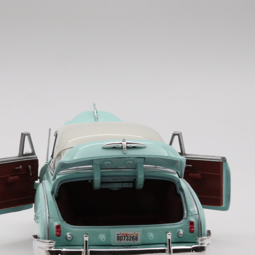 1950 Chevrolet Belair|Scale 1/24 Blue Diecast Car|Vintage Model Car for Collectors|Classic Old Metal Collection Car|Gift for Dad|Toy for Boy