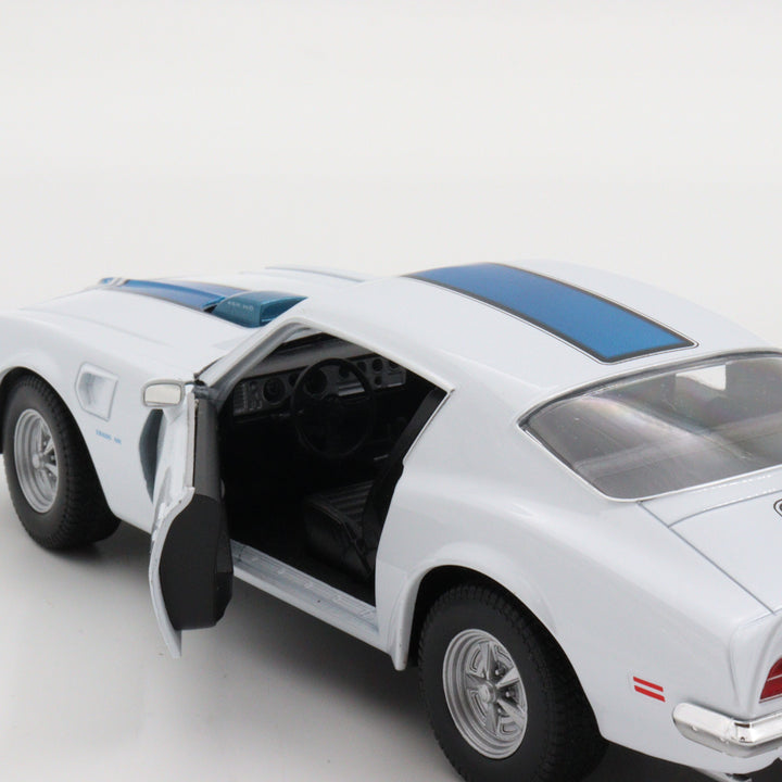 1970 Pontiac Firebird|Scale 1/24 Vintage Diecast for Collectors|Classic Model Car|Collectible Metal Car|Old White Car|Nostalgic Gift for Dad