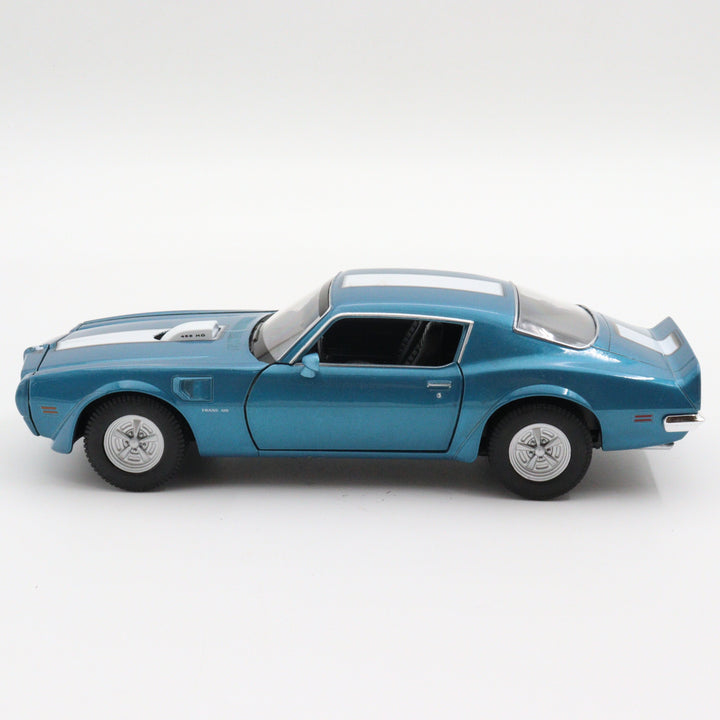 1970 Pontiac Firebird|Scale 1/24 Diecast for Collectors|Classic Vintage Model Car|Collectible Metal Car|Old Blue Car|Birthday Gift for Dad