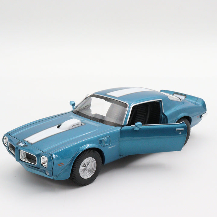 1970 Pontiac Firebird|Scale 1/24 Diecast for Collectors|Classic Vintage Model Car|Collectible Metal Car|Old Blue Car|Birthday Gift for Dad