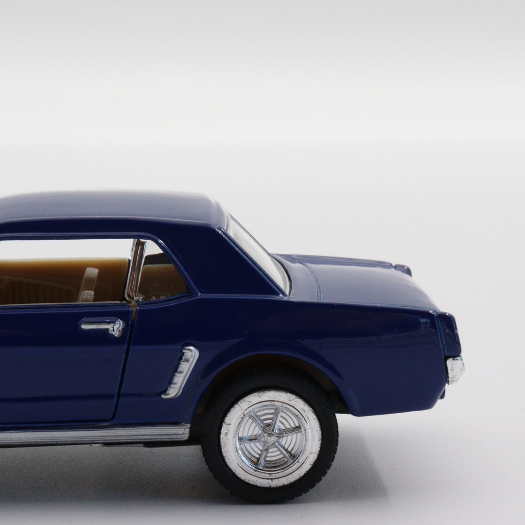 1964 1/2 Ford Mustang|Diecast Scale 1:36 Car|Classic Vintage Model Car|Metal Blue Diecast Toy for Boys|Gift for Grandad|Birthday Present