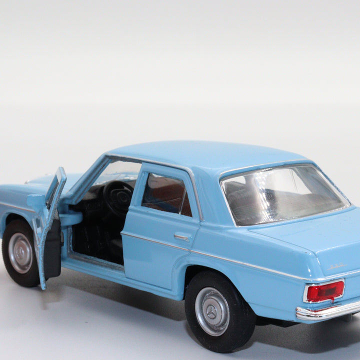 Mercedes Benz 220 Model Car|Scale 1:36 Diecast Car|Classic Vintage Car|Pull Back Car Toy for Boys|Collectible Metal Blue Car|Gift for Him